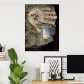 Öffne deinen Geist Poster (Heimbüro)