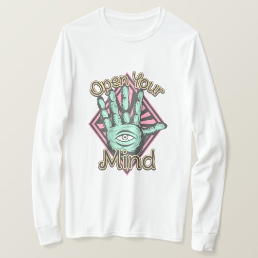 Öffne deinen Geist T-Shirt (Design vorne)