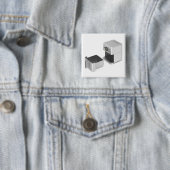 Öffne leere Heißluftfritteuse Button (Beispiel)