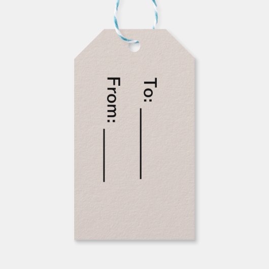 Öffne mich! Weihnachtsgeschenk Geschenkanhänger (Rückseite)