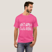 Öffne nicht tote Innenseite Mädchen T-Shirt (Vorne ganz)