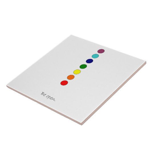 Öffnen - Chakra Line Keramik Tile Fliese (Seite)