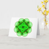 "Öffnen der Herzklopfe" Karte (Gelbe Blume)