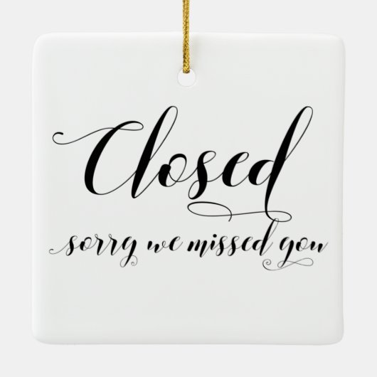 Öffnen des geschlossenen Speichers Glasfenster Tür Keramikornament (Rückseite)