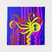 Öffnen des Octopus-Designers Wandteppich (Vorderseite (Horizontal))