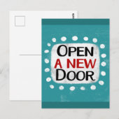 Öffnen einer neuen Postkarte (Vorne/Hinten)