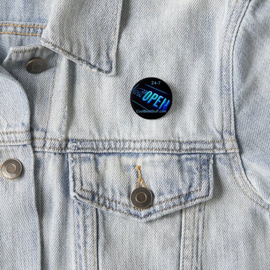 öffnen Sie 24-7 CoolBearStuff.com Button (Beispiel)