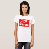 Öffnen Sie 24 Stunden T-Shirt (Vorne ganz)