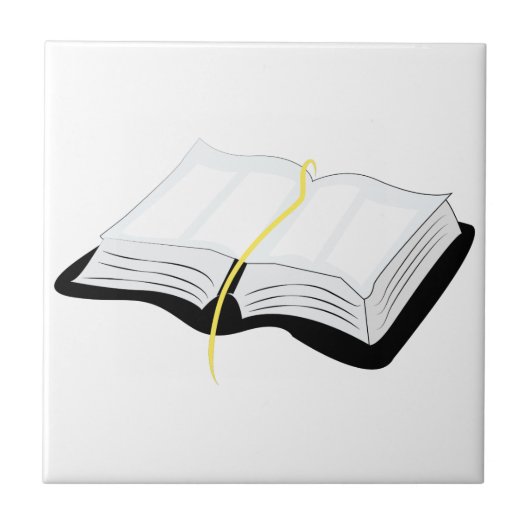 Öffnen Sie Bibel Fliese (Vorderseite)
