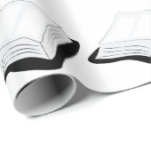 Öffnen Sie Bibel Geschenkpapier (Rolleneckpunkt)