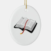 Öffnen Sie Bibel Keramikornament (Rechts)