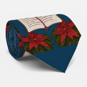 Öffnen Sie Bibel-Weihnachtsmitteilung Krawatte (Gerollt)