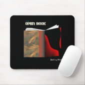 Öffnen Sie Buch Mousepad (Mit Mouse)