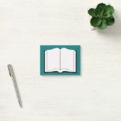Öffnen Sie Buch Post-it Klebezettel (Büro)