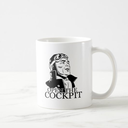 Öffnen Sie das Cockpit Kaffeetasse (Rechts)