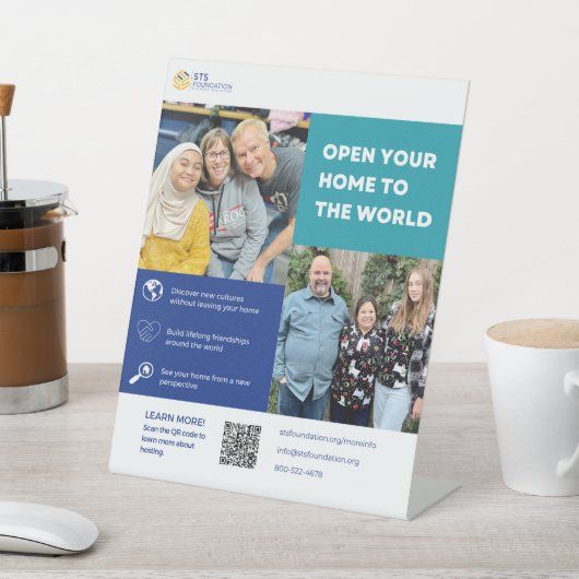 Öffnen Sie das Zuhause STS Foundation-Zeichen Sockelschild (In SItu)