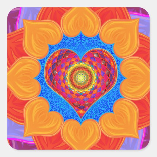 Öffnen Sie den Heftsticker Quadratischer Aufkleber (Vorderseite)