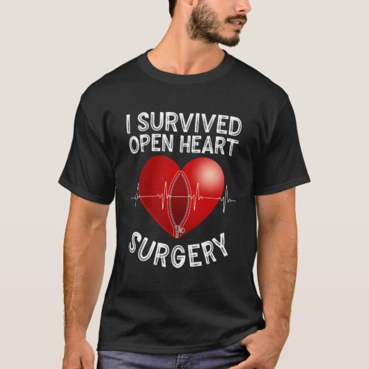 Öffnen Sie die Operation, die er überlebt hat T-Shirt (Vorderseite)