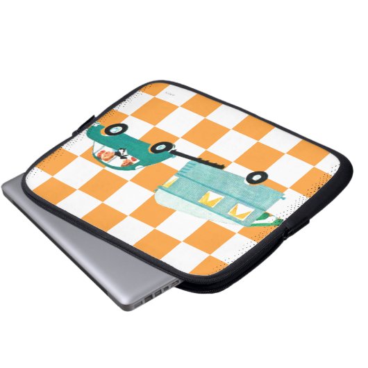 Öffnen Sie die Straße 1 Laptopschutzhülle (Vorne Knopf)