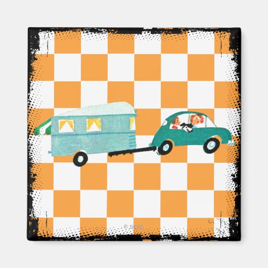 Öffnen Sie die Straße 1 Magnet (Vorne)