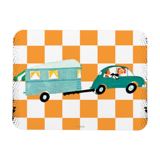 Öffnen Sie die Straße 1 Magnet (Horizontal)