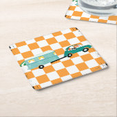 Öffnen Sie die Straße 1 Rechteckiger Pappuntersetzer (angewinkelt)