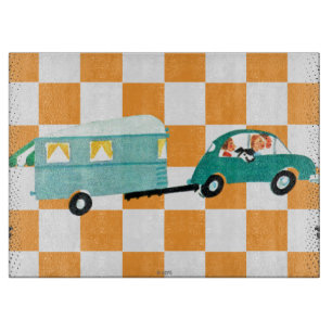 Öffnen Sie die Straße 1 Schneidebrett