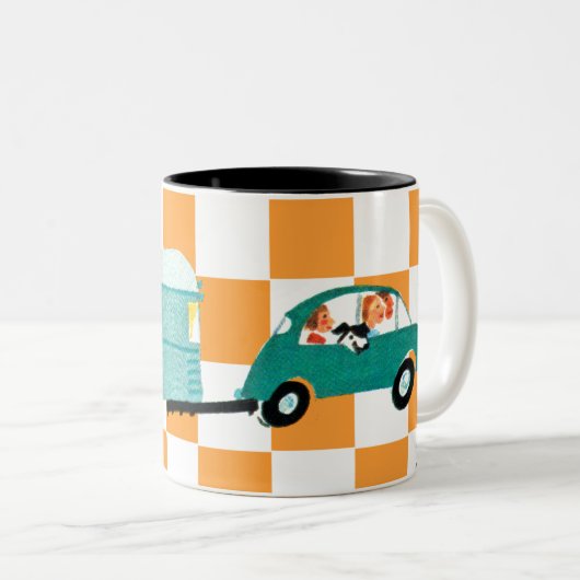 Öffnen Sie die Straße 1 Zweifarbige Tasse (VorderseiteRechts)