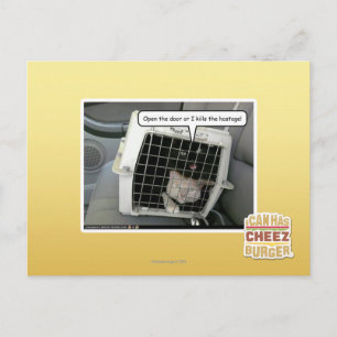 Öffnen Sie die Tür Postkarte