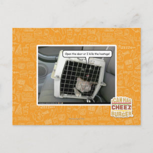 Öffnen Sie die Tür Postkarte