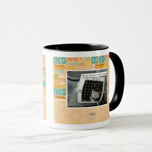 Öffnen Sie die Tür Tasse (VorderseiteRechts)