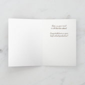 Öffnen Sie die Windows High School Abschluss Card. Karte (Innenseite)