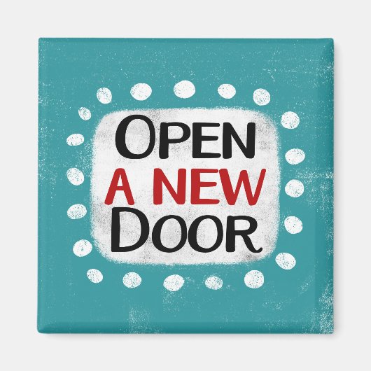 Öffnen Sie ein neues Kühlschrank-Magnet Magnet (Vorne)
