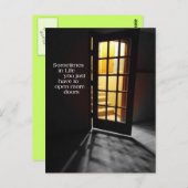 Öffnen Sie eine weitere Türkarte. Postkarte (Vorne/Hinten)