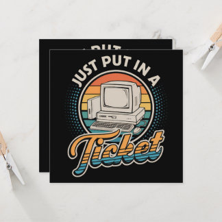 Öffnen Sie einfach ein Ticket Help Desk Technische