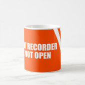 ÖFFNEN SIE FDR NICHT. KAFFEETASSE (Mittel)