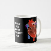 Öffnen Sie herziges Kaffeetasse (VorderseiteRechts)