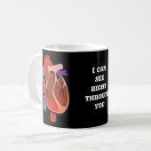 Öffnen Sie herziges Kaffeetasse (Vorderseite Links)
