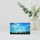 Öffnen Sie Horizonte Visitenkarte (Stehend Vorderseite)