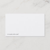 Öffnen Sie Horizonte Visitenkarte (Rückseite)