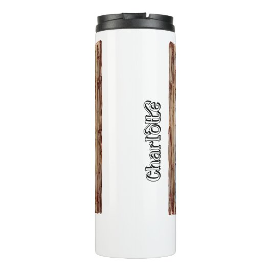 Öffnen Sie Ihm Ihr Herz Thermosbecher (Rückseite)