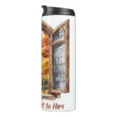 Öffnen Sie Ihm Ihr Herz Thermosbecher (Nach rechts gedreht)