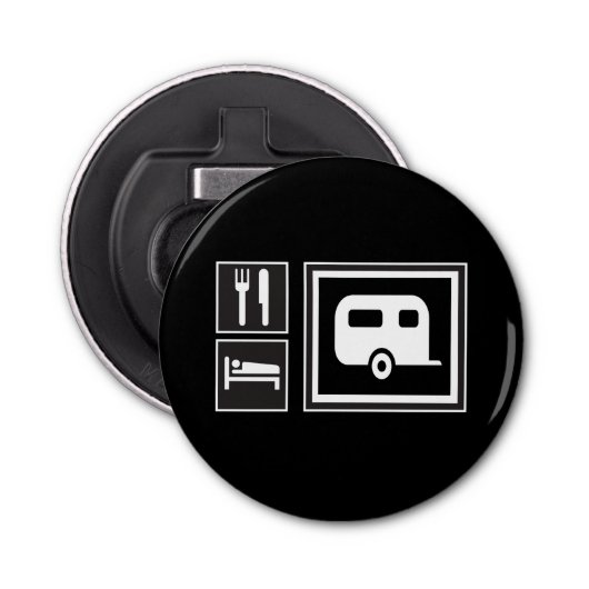 Öffnen Sie Ihr Bier im RV-Camper Flaschenöffner (Vorderseite)