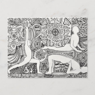 Öffnen Sie Ihr Herz Postkarte