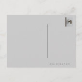 Öffnen Sie Ihr Herz ~ Postkarte / Einladungen (Rückseite)