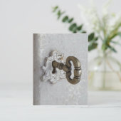 Öffnen Sie Ihr Herz ~ Postkarte / Einladungen (Stehend Vorderseite)