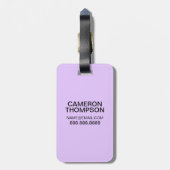 Öffnen Sie Ihr Herz zu den neuen Abenteuern Gepäckanhänger (Rückseite vertikal)