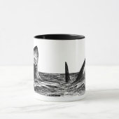 ÖFFNEN Sie KIEFER große weißer Tasse (Zentrum)