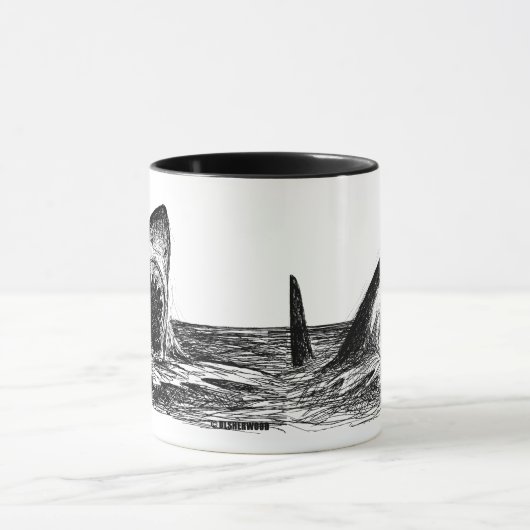 ÖFFNEN Sie KIEFER große weißer Tasse (Zentrum)