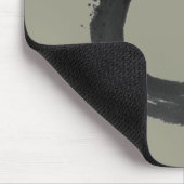 Öffnen Sie Kreis Enso Zen Mousepad, kakifarbig Mousepad (Ecke)